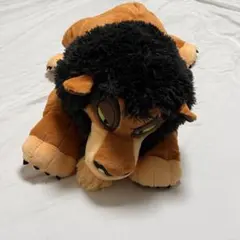 新品未使用　ライオン・キング　スカー　グランデぬいぐるみのサムネイル