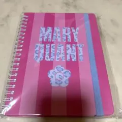 MARY QUANT マリークワント A5リングノート ストライプ