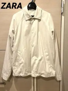 ZARA アウター ジャケット 春 秋 ブルゾン オフホワイト