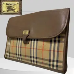 【美品】 Burberry バーバリー ポーチ クラッチ ノバチェック 2025年最新】バーバリーポーチ ノバチェックの人気アイテム