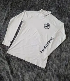 パーリーゲイツ モックネック長袖シャツ メンズ5 インナー ラグラン袖 L相当