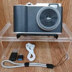 ✨HD Digital Camera ✨良品✨ブラック✨コンパクトデジタルカメラ