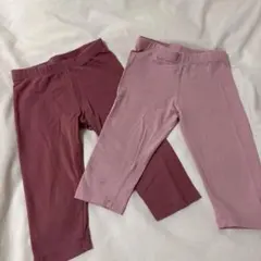 H&M レギンス 2色セット 98cm