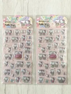 Sanrio サンリオキャラクターズ　ハローキティ　ぷくっとシール　2セット
