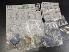 ポケピース　めじるしガチャマスコット　めじるしアクセサリー　4点セット　ポケモン