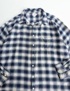 カラーリング◎ 90's J.CREW ombre check shirt