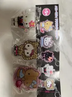 ハローキティ アクリルキーホルダー ３点