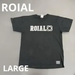 ROIAL ブラック Tシャツ LARGE