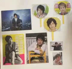 二宮和也グッズまとめ売り　クリアファイル　ミニうちわ　フォトセット