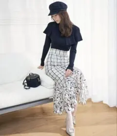 2025年最新】snidel スナイデル レースマーメイドスカートの人気