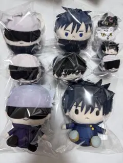 呪術廻戦 ぬいぐるみ マスコット 五条 伏黒 10点セット まとめ売り①
