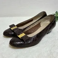 Salvatore Ferragamo ヴァラ パンプス 7C 24cm相当のサムネイル