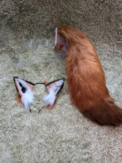 コスプレ 狐 猫 4点セット