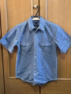 GAP Kids 半袖デニムシャツ 160