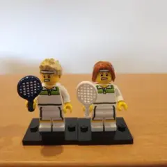 レゴ　ミニフィグ　テニスプレイヤー
