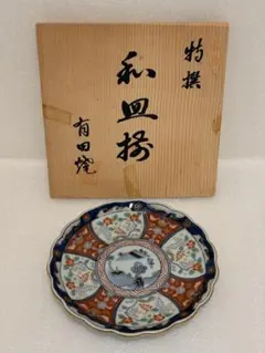 極錦金彩古伊万里 碗皿 日肥 其泉作 - メルカリ