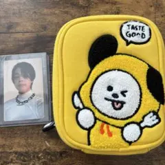 BT21 チミー　ポーチ　トレカ付き