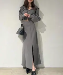 シネマティック ダブルポケットパーカーワンピ フリーショート