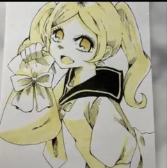 手描きイラスト コピック