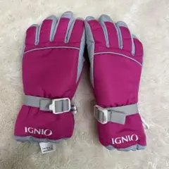 IGNIO 手袋 ピンク 140cm