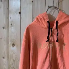 AE2010 Hurley フード付きジップパーカー オレンジ メンズ S 60