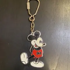 ヴィンテージ　デッドストック　メタル　ネズミ　キーホルダー ミッキーマウス　風