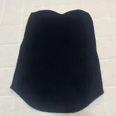 UNIQLO 3Dニットリブビスチェ ブラック マメクロゴウチ