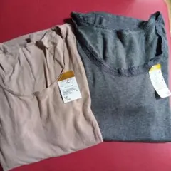 1283）新品未使用LLサイズ　 TSUBAKIオイル加工＆ピーチタッチ暖か下着