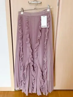 【新品未使用品】シアーボリュームプリーツスカート