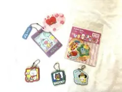 BT21 キーホルダー フレークシール セット