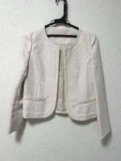 ツイードジャケット　フォーマルにも