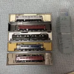 Nゲージ 鉄道模型 EF81？ EF58 EF65 EF71 まとめ 電気機関車 - メルカリ