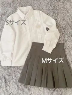 ⭐︎制服風⭐︎シャツ&プリーツスカートセット⭐︎