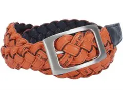 アンパスィ　新品リバーシブルベルト　オレンジ&ネイビー and per se