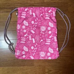 90~00s NIKE ゴチャロゴ ナップサックy2k ストリート ピンク ナイキ ナップサック y2k ピンク 90~00s NIKE ゴチャロゴ