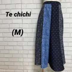 Te chichi テチチ　総柄フレアスカート　花柄　ペイズリー　幾何学模様のサムネイル