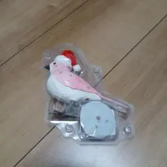 MUSIC BIRD XMAS PK サンタ帽子付き