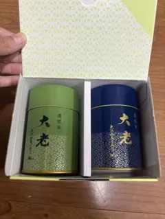 大老 濃煎茶 2缶セット ギフト　大佐和老舗のサムネイル