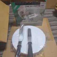 ケーキデコレーションキット 回転台 パレットナイフセットのサムネイル
