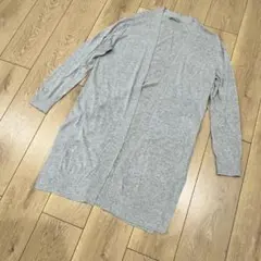 セオリーリュクス 上品 きれいめ シンプル 羽織り ロング カーディガン 038