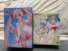 フィギュア 2種セット （桜ミク・初音ミクSpring ver.）