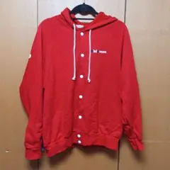 て*主様 【大人気】MIKI HOUSE ミキハウスバックロゴ ウェットパーカーのサムネイル