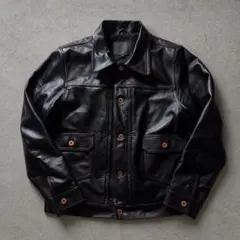 豆*着様 90sコムデギャルソンオム パンチングレザージャケット 田中