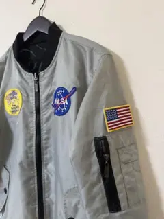 MA-1 フライトジャケット グレー