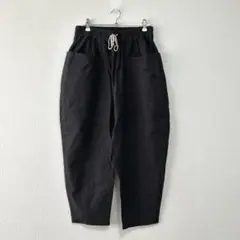 atelier naruse アトリエナルセ　リネンコットン　サルエルパンツ