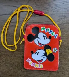 ☆ 平成レトロ 東京ディズニーリゾート ミッキー ミニー パスケース 定期入れ