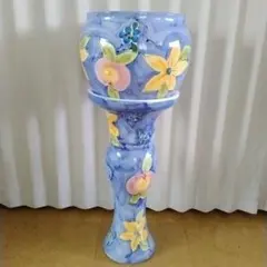 鉢　アンティーク　置物　オブジェ　花瓶　花台