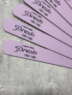 ★PRESTO★エメリーボード［5本セット］　150/180のサムネイル