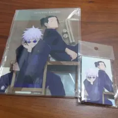 呪術廻戦 アクリルスタンド 缶バッジ 五条 夏油