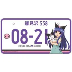 古手梨花　サンリオキャラクターズコラボパネル ひぐらしのなく頃に 古手梨花 サンリオキャラクターズコラボパネル ひぐらしのなく頃